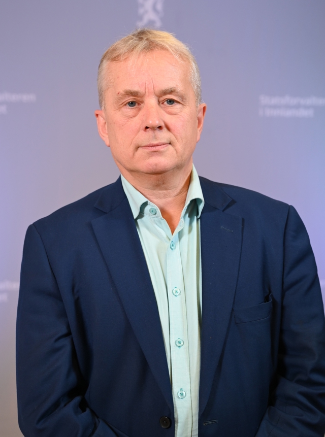 Portrettbilde av statsforvalter Knut Storberget